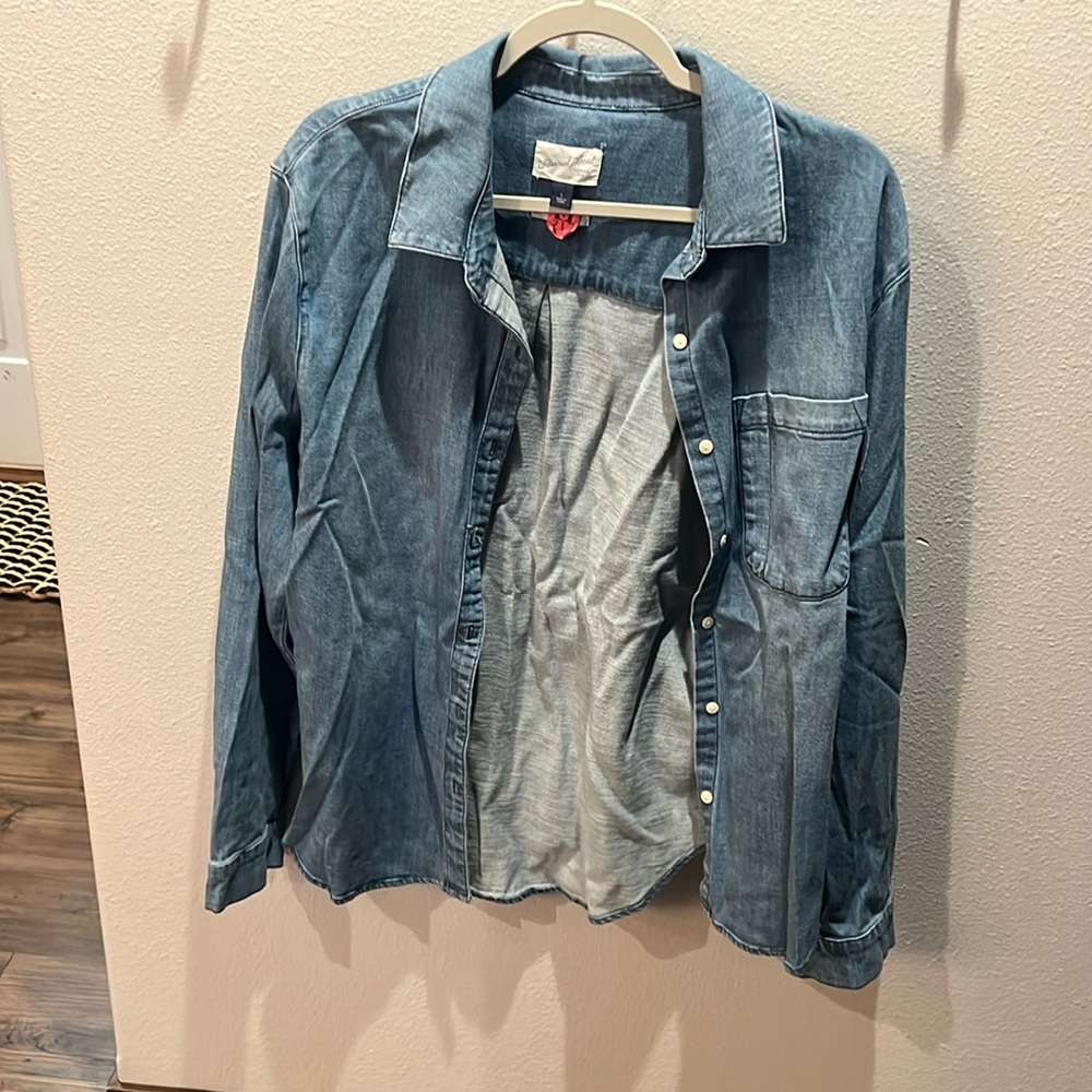Lightly worn jean jacket